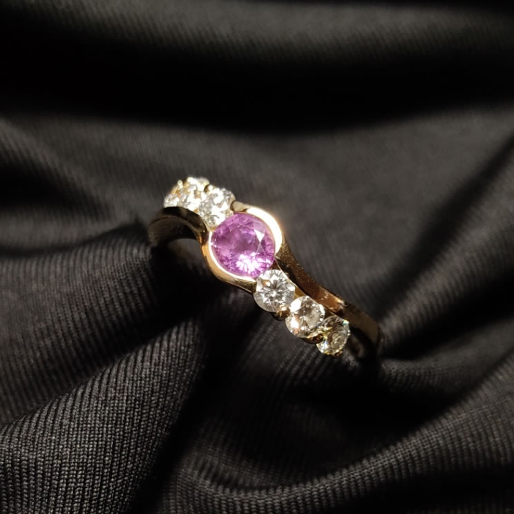 Bague or jaune